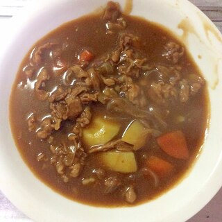 隠し味に味噌を♪濃厚ビーフシチュー